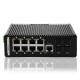 8 Port Gigabit Managed Industrial Poe Switch 4 Gigabit SFP Fiber Slot Port