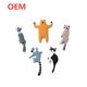 OEM FAMA Factory Custom Made Mini  seamless tail foldable hook pvc rubber toys