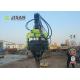 Excavator Hydraulic Vibro Pile Hammer Mini 6 Meters Pile Driver Machine