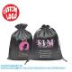 Custom Drawstring Gift Luxury Dust Pouch Bag For Handbags Silk Storage Bag Drawstring Purse Satin Bags With Logo
