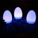 USB Charging Plastic Egg Shaped LED Lights Wireless With Rechargeable Lithium Battery