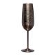200ml Stainless Steel Champagne Glass Black Color Wine Glass For Bar