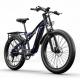 500W Full Suspension Fat Tire Electric Bike With 48V 17.5AH Integrated Battery