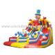 Home Use Inflatable Slide With Arches For Birthday Party