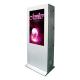 Wireless Wifi Stand Alone Digital Signage With Air - Conditioner , Floor Standing Touch Screen Kiosk