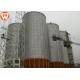 Hopper Bottom Galvanized Steel Silo For Animal Feed Mill Industry Long Service Life