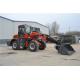 WY2500 farm machinery telescopic extended wheel loader with 4 in 1 bucket
