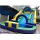 0.55mm PVC Inflatable Adult Pool Slides For Amusement Park , Inflatable Water Park