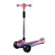 Music Lighting Folding Scooter for Kids Pink/Blue/Yellow/Green Age Range 2-4 Years
