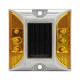 Yellow Color Solar Road Reflectors IP68 Waterproof 6pcs High Brightness LED