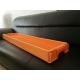 Orange 55mm Rock Drill Core Trays , BQ NQ HQ PQ Size PE Rock Core Boxes