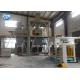 Tile Adhesive Dry Mortar Equipment With Packing Machine PLC Control