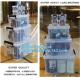 household items 8 compartment clear plastic container storage box, household kids toy clear plastic clothes storage box