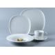 SGS Approved 20Pc White Square Plate Dinnerware Sets