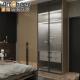 Artcheer Luxury Bedroom Furniture Walk In Closet Wardrobe Cabinets with European Design