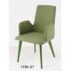 Green Iron upholsteredt lesiure armchair in hotel (YTDX-07)