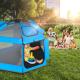 Portable Pop Up Playhouse Outdoor UV Protection Blue Color
