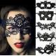 Christmas lace face mask, Halloween eye mask, party face eye mask in black 18 styles