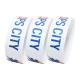Barcoding Tyvek Paper Wristbands Custom Logo Printing Tear Resistant