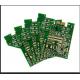 2 Layer Green PCB Board 0.1mm Trace Width ENIG 1U'' FR4 Printed Circuit Board