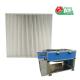 450mm Wide 1.5kw Car Air Filter Angle Cutting Machine Filter Diagonal Machinery