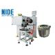 Single Side Stator Winding Coil Lacing Machine Horizontal Frame , Automatic