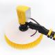 7.5 Meters Extendable Aluminum Pole Single Head Rotary Brush Solar Panel Cleaning Brush with Motor