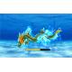 Azure Dragon Phoenix Birds Fishing Game Machine Coin Operated Easy Operate