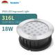 18W White IP68 Waterproof LED Ground Light SMD3030 1600LM