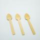 Green Palm Wooden Disposable Soup Spoons 105mm 140mm 160mm