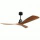 3 Blades 65w Iron Solid Wood Ceiling Fan Light 52Inch Led Indoor Ceiling Fan