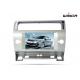 Double Din Car Multimedia player DVD stereo for Peugeot c4 with Capacitive Screen