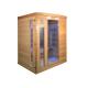 Dry Wood Sauna Modern Luxury Far Infrared Sauna For Home 2700W