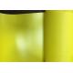 Colored Rigid PVC Film Opaque Type Yellow Color For Vacuum Forming