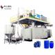 Huayu high quality double ring drum three layer blow molding machine