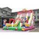 Clown Commercial Inflatable Slide Inflatable Bounce Slide With Good Printing