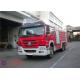 Corrosion Proof 20 Liters' Tanker Foam Fire Engine Trucks with Auto Fire Monitor