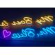 Vasten custom neon sign 12v For Bedroom / Garden Decoration lighting  Billboard