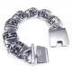 High Quality Tagor Stainless Steel Jewelry Fashion Men's Casting Bracelet PXB133