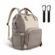 Large Modern Trendy Mummy Diaper Bag Backpack Style With Insulated Pockets