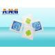 ISO14443 RFID Passive Tags / Paper nfc chip sticker For Mobile Payment