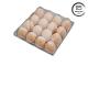20/24/30 Cell PET Clear Plastic Egg Blister Tray Disposable Quail Chicken Egg Packaging with Lid