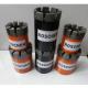 NQ Wireline Impregnated Diamond Core Drill Bits , N Rod Thread Bits