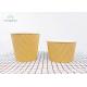 Ripple Paper Brown Takeaway Food Containers Soup Cups Eco - Friendly