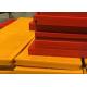 MDI And TDI Polyurethane Screen Deck For Mining Process And Dewatering