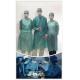 Nonwoven Disposable Isolation Gowns Surgical Isolation Gowns  ISO