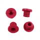 Red EPDM Round Rubber Bungs 90 Shore A NBR Plug Hole Solid