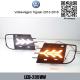 VW Tiguan Volkswagen DRL LED Daytime driving turn signal Fog Lights