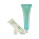 empty cosmetics tubes pe face wash packaging tube with bamboo printing cap