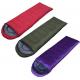 Blue / Red 3 Reasons Camping Sleeping Bag Nylon Fabric For Mountain Climbing